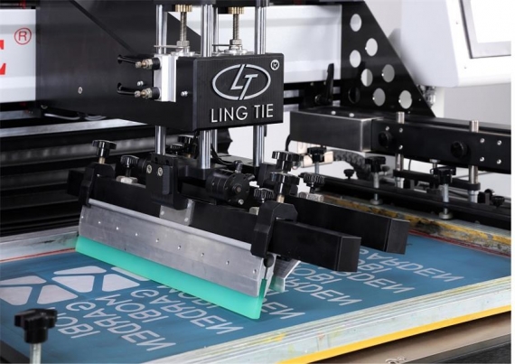Полностью автоматическая машина для трафаретной печати 