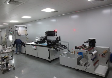 500 * 600 мм рулон для рулона ccd для управления трафаретной печатной машиной